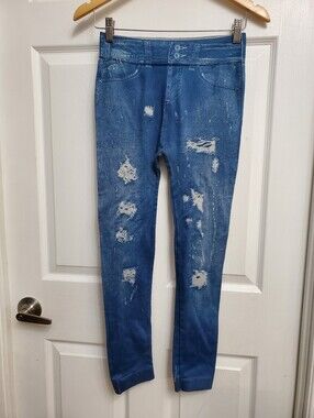 Lot Of 3 JeanEez Skinny Leggings - SIZE S/M